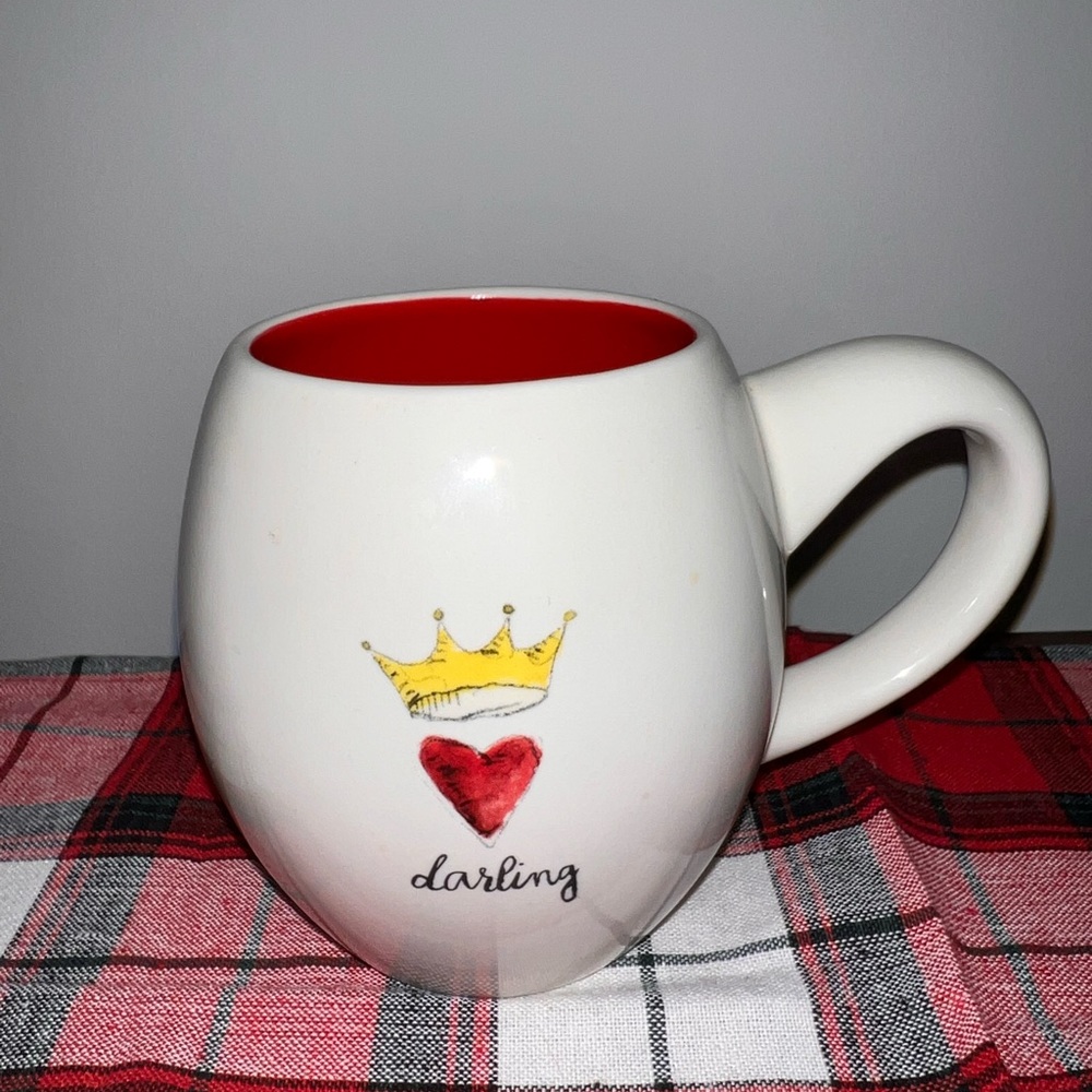 Rae Dunn “Darling” Mug M stamped!